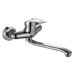 Wall Mounted Bathtub Faucet Outlet Pipe Bathroom Faucet Set S pipe