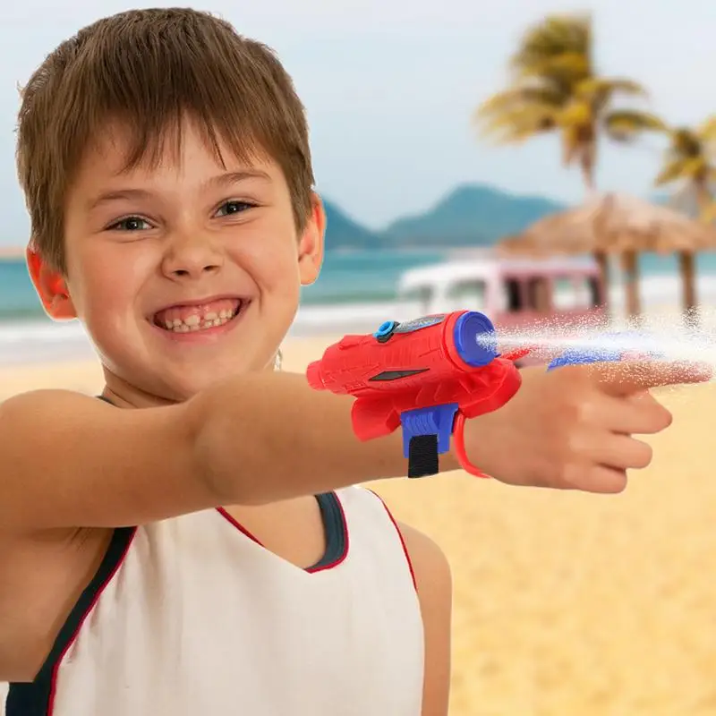 Giocattolo per spruzzi d'acqua da polso Spray Squirt Soaker Giocattolo da polso per bambini Piscina estiva Giochi da combattimento in spiaggia Giocattoli per piscina estiva