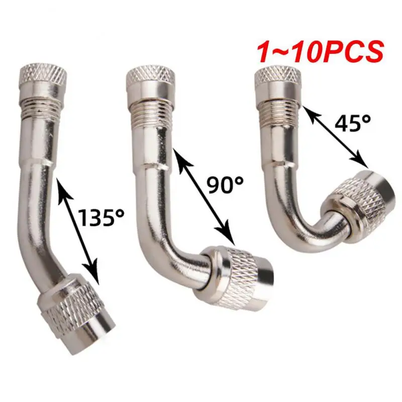 

1 ~ 10 шт. стержень клапана для грузовиков, мотоциклов, велосипедов, аксессуары, удлинитель клапана, адаптер, металлический отверстие клапана мотоцикла