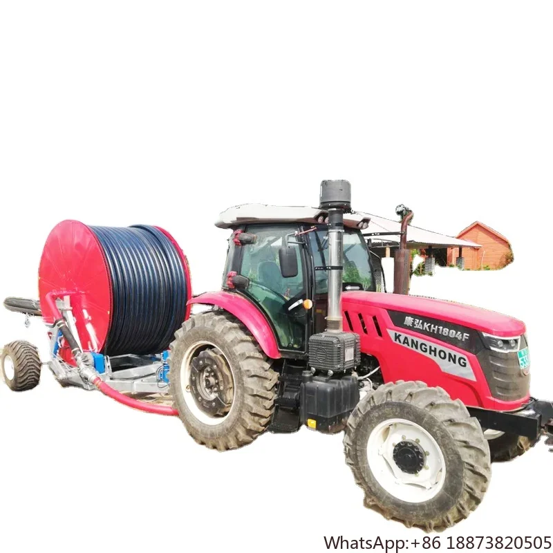 New Type Agricultural Water Reel Irrigator Traveling Sprinkler Hose Reel Irrigation System