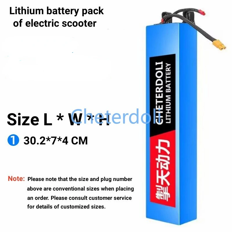 NEW 36V 20Ah Battery 10S3P 18650 Lithium Battery Pack 20000mAh 250W 500W 42V Electric Scooter M365 e bike Power Battery with BMS