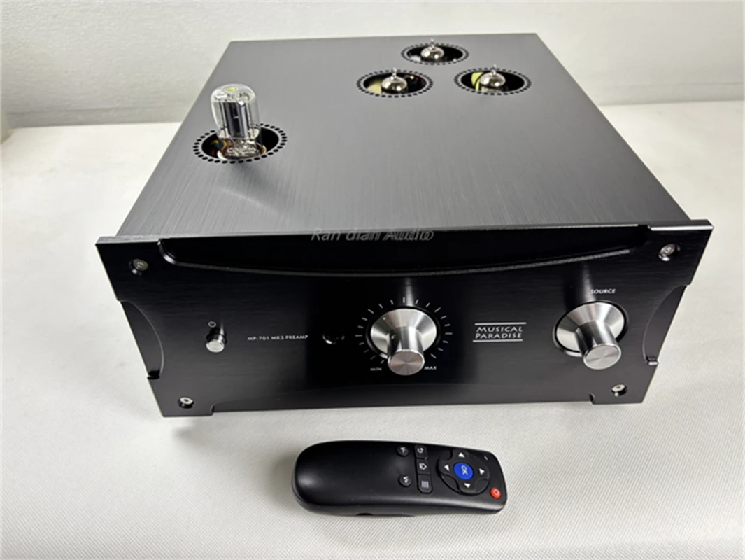 ترقية جديدة الموسيقية الجنة MP-701 MK3 أنبوب الإلكترون Preamp قبل مكبر للصوت أفضل المضخم ، RCA * 3 ، XLR * 1 دعم مضخم الصوت النشط #2