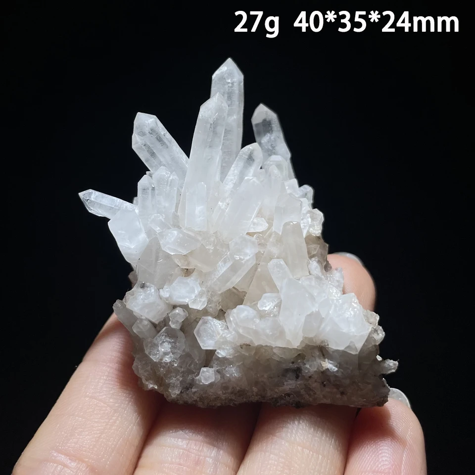天然石景繡水晶クラスター鉱物標本原石クォーツロック家の装飾粗研磨