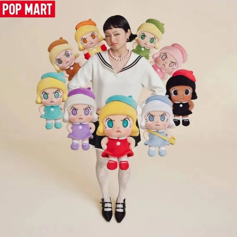 

New Hot Pop Mart Angry Molly - Angry Energy Series Plush Pendant Blind Box 1pc/6pcs Toys Gifts