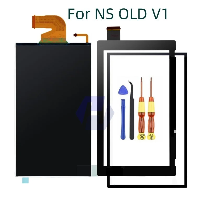 

8in Original New LCD Screen Display for Nintendo Switch Console Touch Digitizer V1 and V2 Replacement for NS NX Console