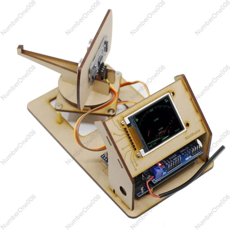 Picture 4: Arduino Ultrasonic Radar Robot Car with TFT LCD Display DIY Starter Kit for STEM Education Programming Projects