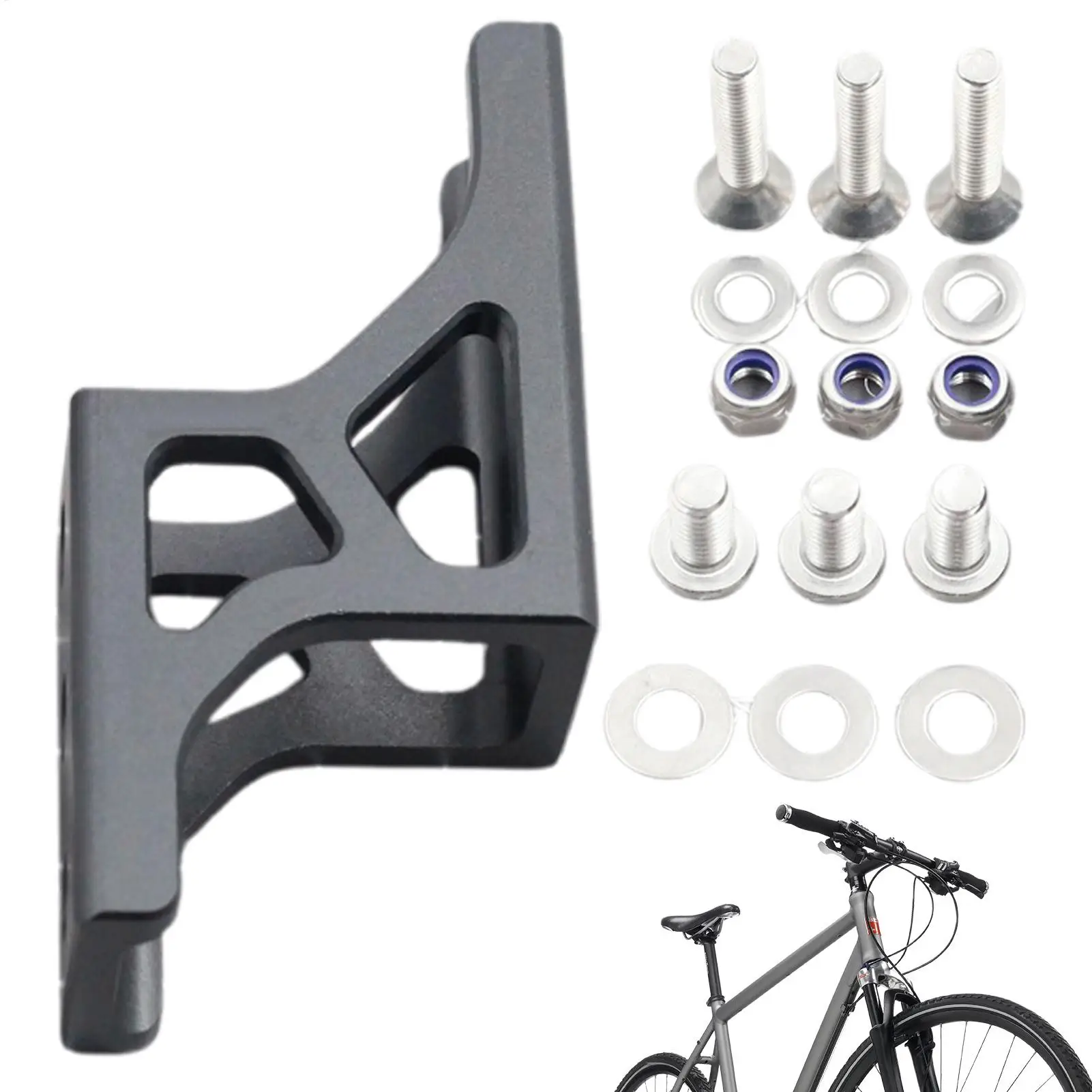 الدراجات الأنف محول الضوء سبائك الألومنيوم الناقل محول أثار جبل حقيبة حامل محول للطي دراجة ركوب الدراجات