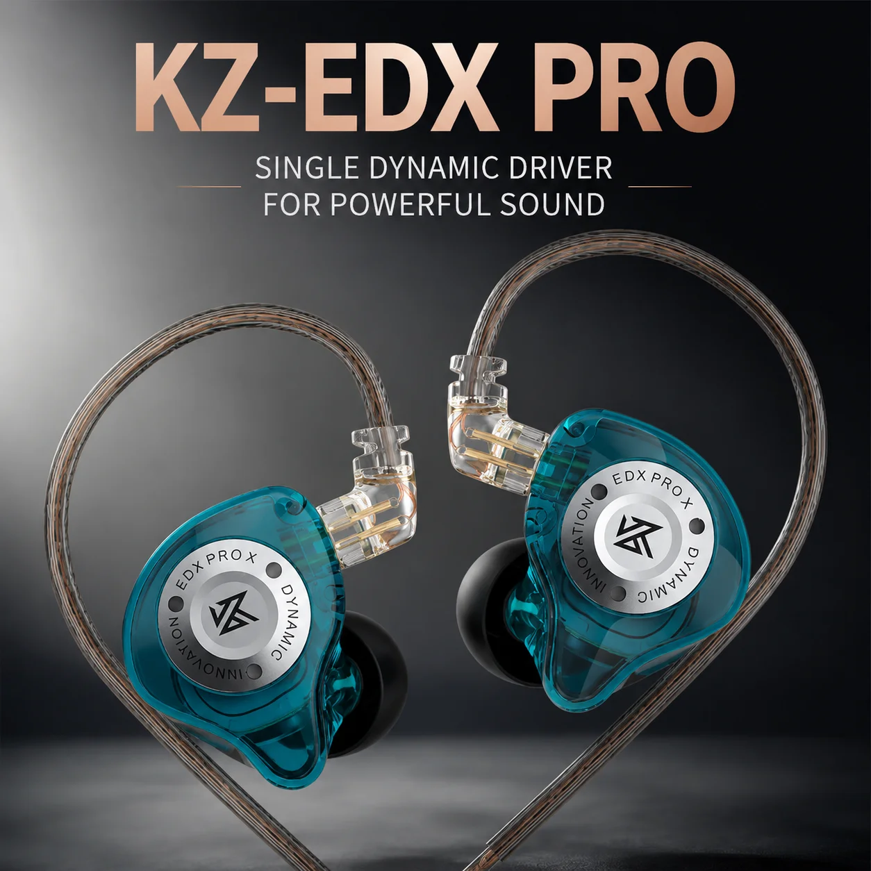KZ EDX PRO X Dynamic In Ear Earphone Wired Headset With Mic Line Control For Phone Computer Gaming Sports Music