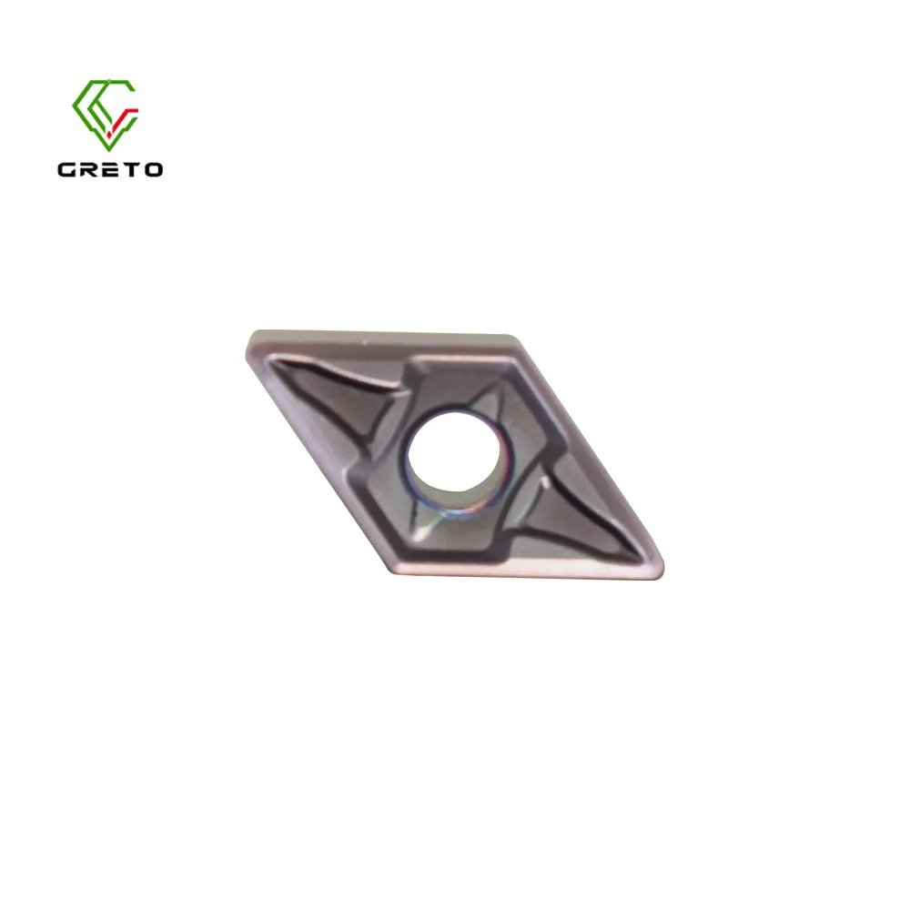 

GRETO DNMG150608-MF GT4202 GT4205 вольфрамовый карбидный Режущий инструмент для планшетов Токарные Вставки DNMG 150608 МФ