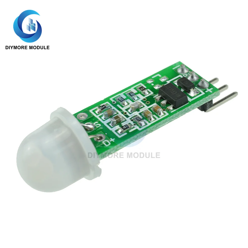 HC-SR501 SR505 Pas Ir Pyro-elektrische Infrarood Pir Menselijk Lichaam Sensor Detector Module Voor Arduino