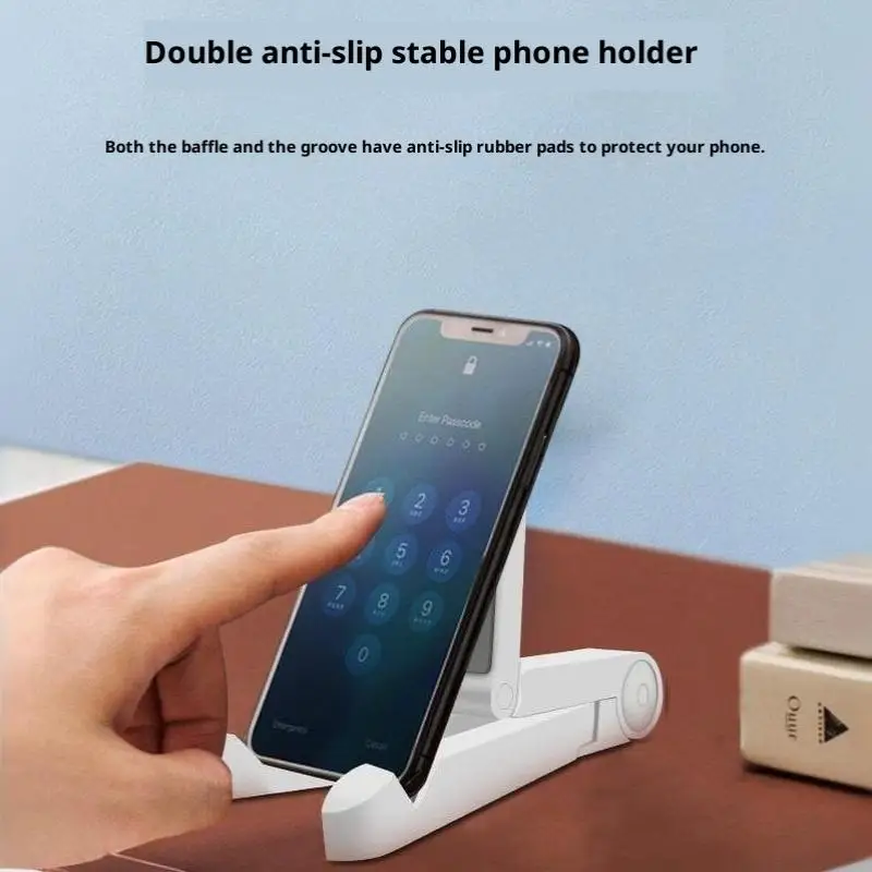 Eco-Friendly Folding Tablet Holder Universal Adjustable Stand Fit 4.7-12.9 Inch  Air Pro Huawei for Home Daily Entertainment Use
