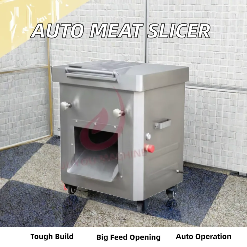 Industrial Automatic Meat Cutting Machine Slicer Small Dicing