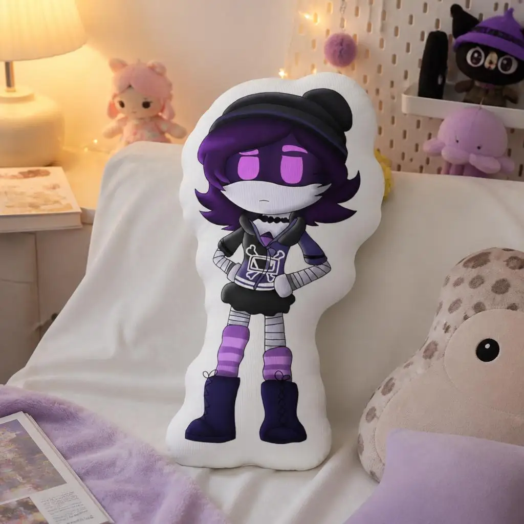 Uzi Murders Drones Plush Pillow Cushion Irregular Stuffed Throw Pillow Home Decor Gift Sofa Bed Couch