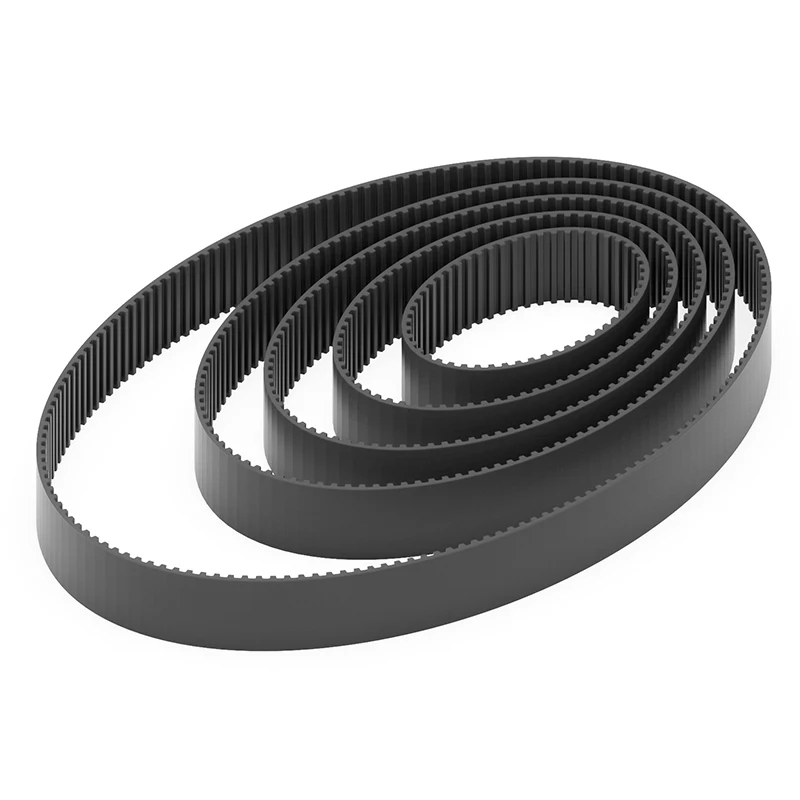 GT2 Rubber Timing Belt 150mm-250mm Length 6mm 10mm 15mm Width for 3D Printer Synchronous Belt Custom Width Available