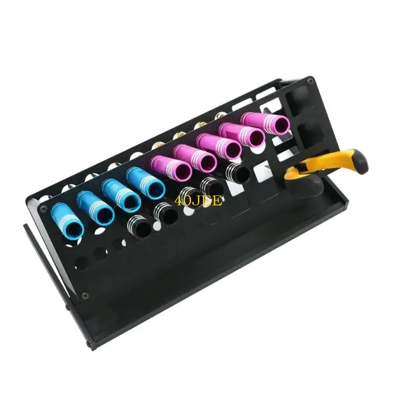 40JE Heavy Duty ไขควงชั้นเก็บของการออกแบบเดสก์ท็อปสำหรับจัดระเบียบชุดเครื่องมือ