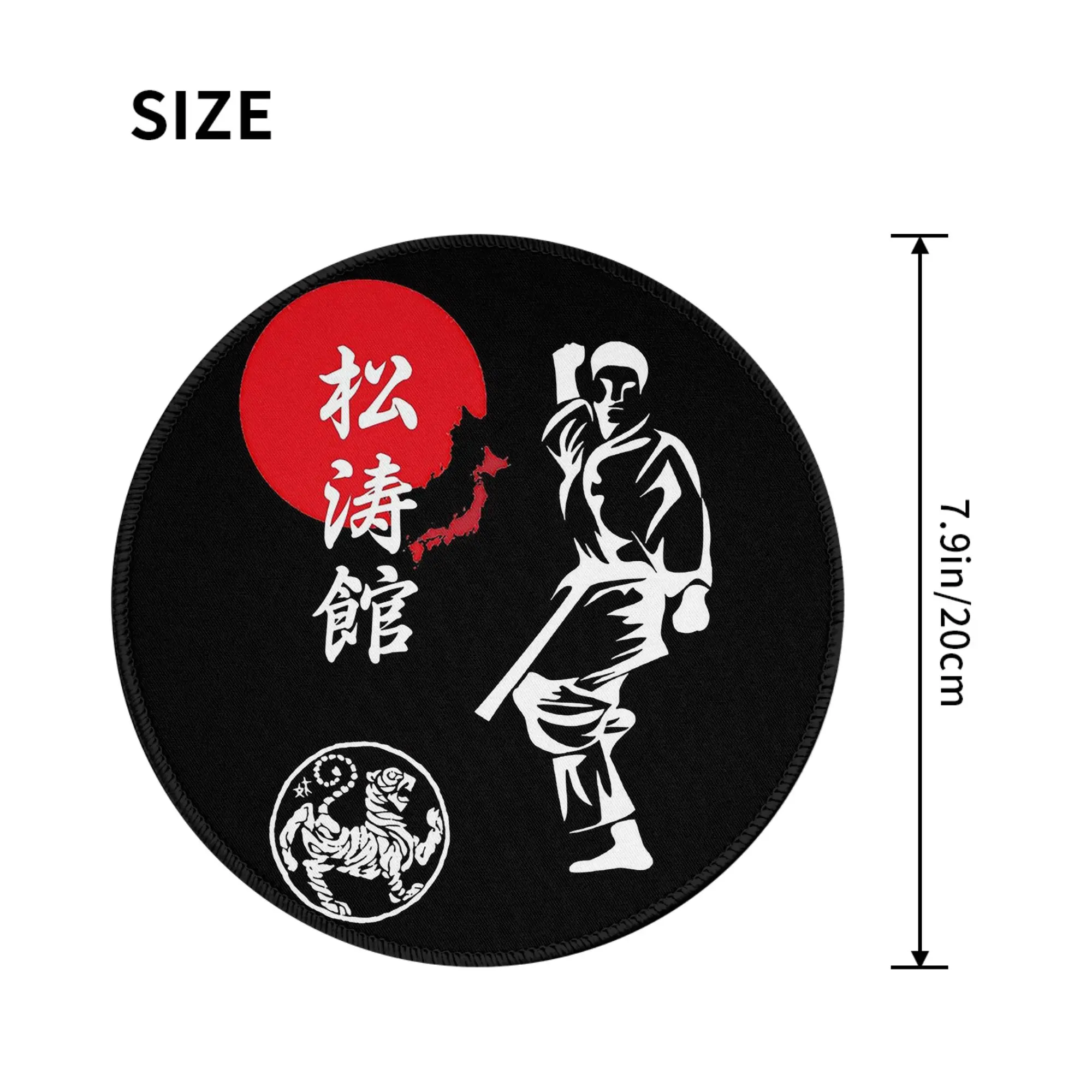 Shotokan Karate Spirit Mouse Pad Computer Keyboard Mouse Mat Gamer PC Laptop Desk Mat Office Accessories Table Mats