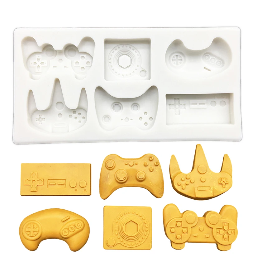 Game Controller Silicone Mold Fondant Cake Decorating Tools