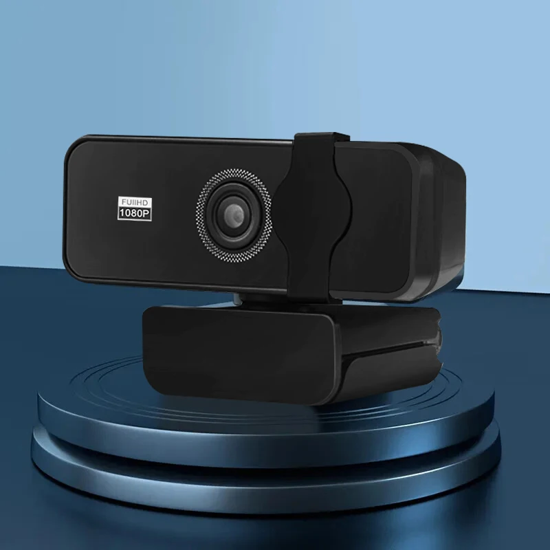 Hot Sales 1080P Drive-free Plug and Play USB Webcam Camera for mac Laptop with  Privacy Cover Microphone Auto Fo