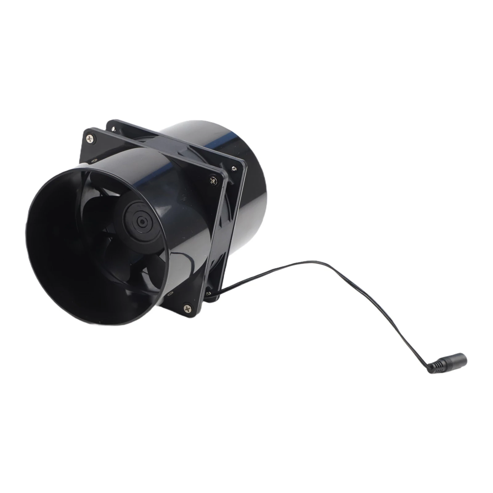100mm Axial for exhaust Fan Black DC12 V Fan High-temperature Resistance Humidity Resistant Lightweight Design Efficient Airflow