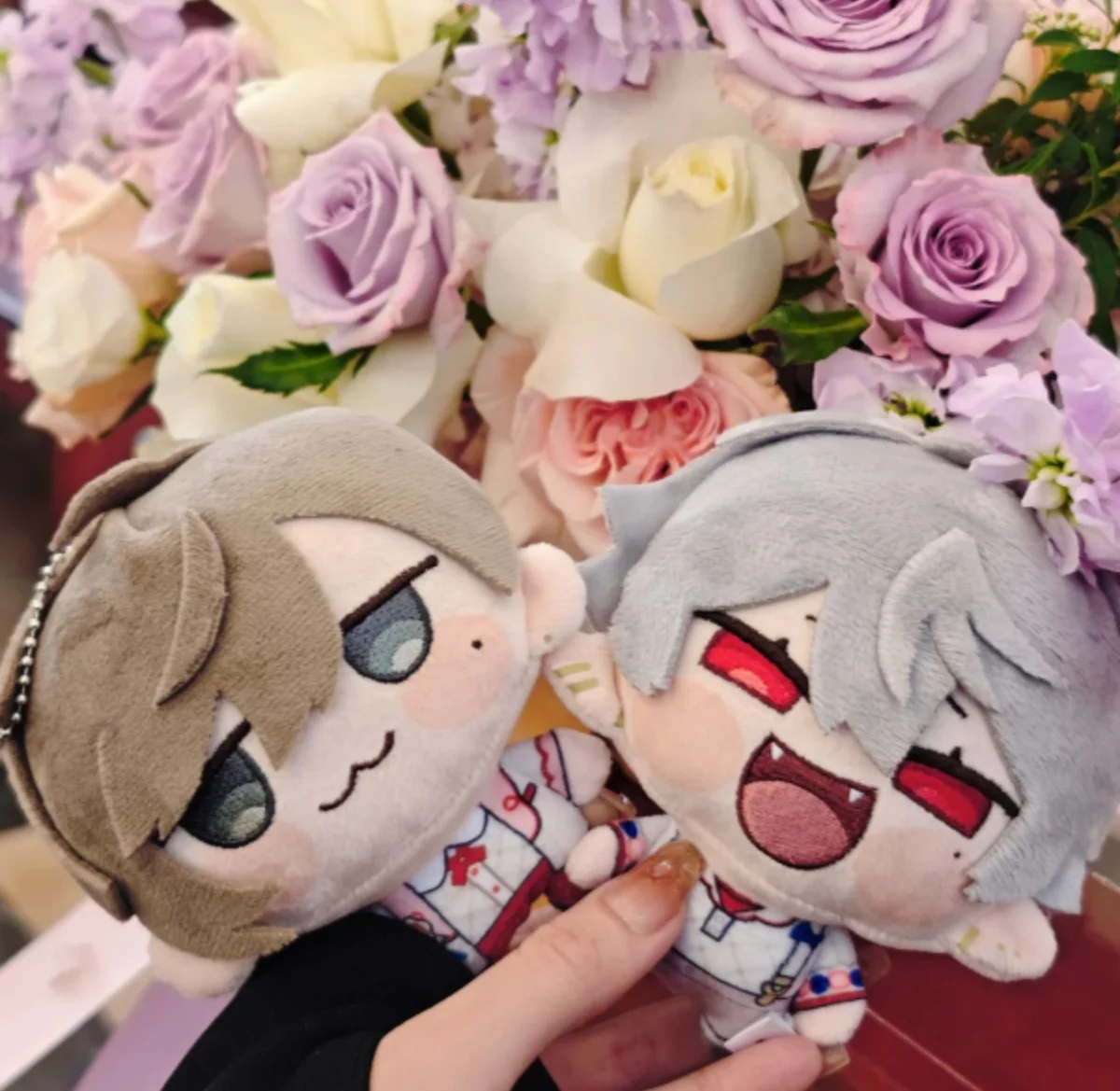 

10cm Kuzuha Pendant Plusie Doll Present Gift Cartoon Kuzuha Stuffed Toy Backpack Fans Collect Holiday Party Dolls
