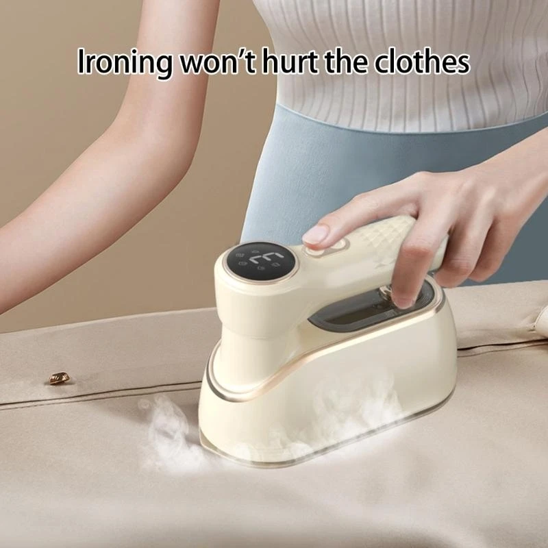 Convenient Travel Steamer 1200W LCD Display Ironing Machine for Garment Care