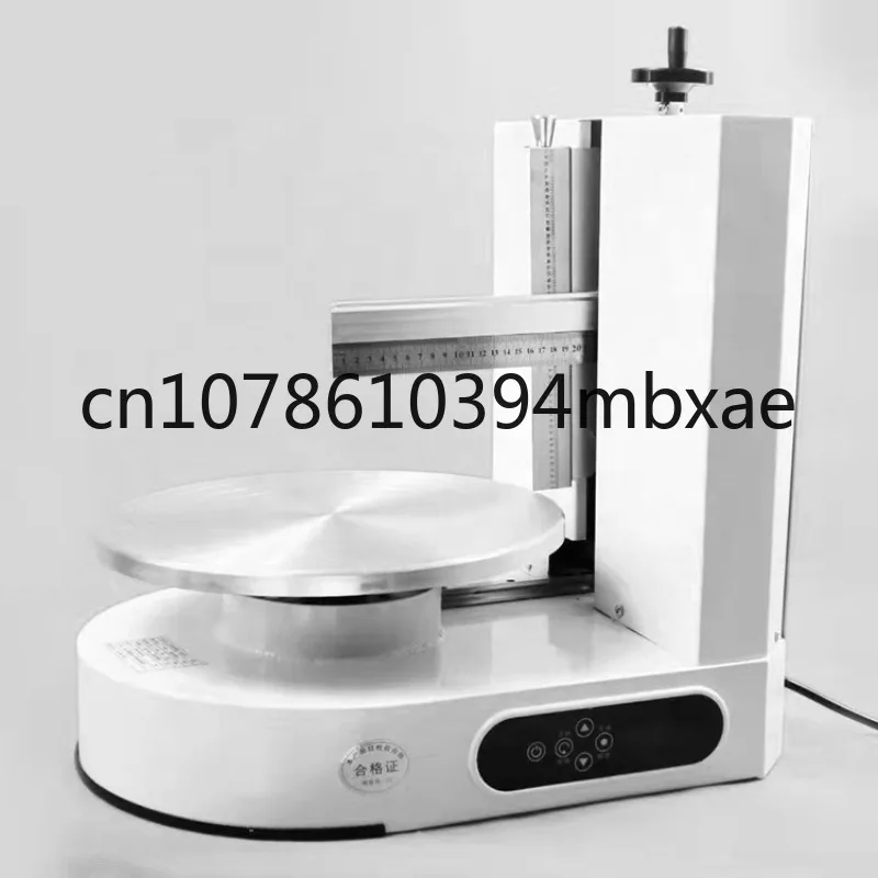 

Durable automatic round cake cream plastering coating filling machine