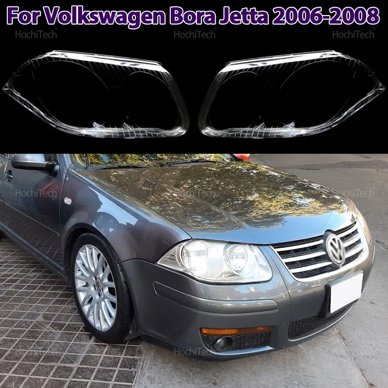 

Front Headlamp Cover Headlight Shell Transparent Lampshade Lens for Volkswagen VW Bora Jetta 2006 2007 2008 Headlamp Shell