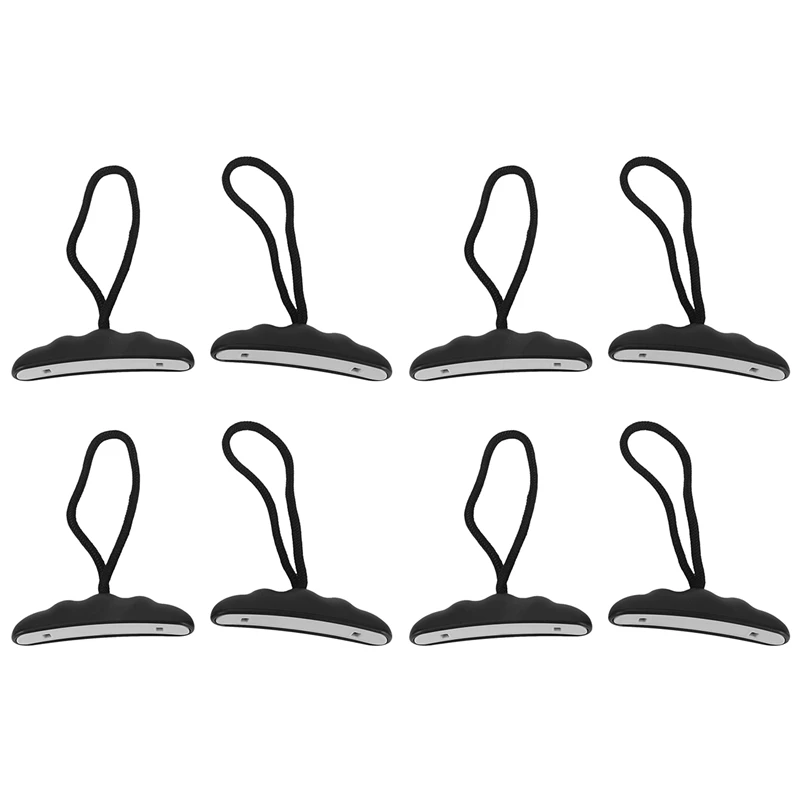 8Pcs Kayak Handles Strong T-Handle Design Ultra Heavy Duty Bungee Kayak Replacement Installation Kit