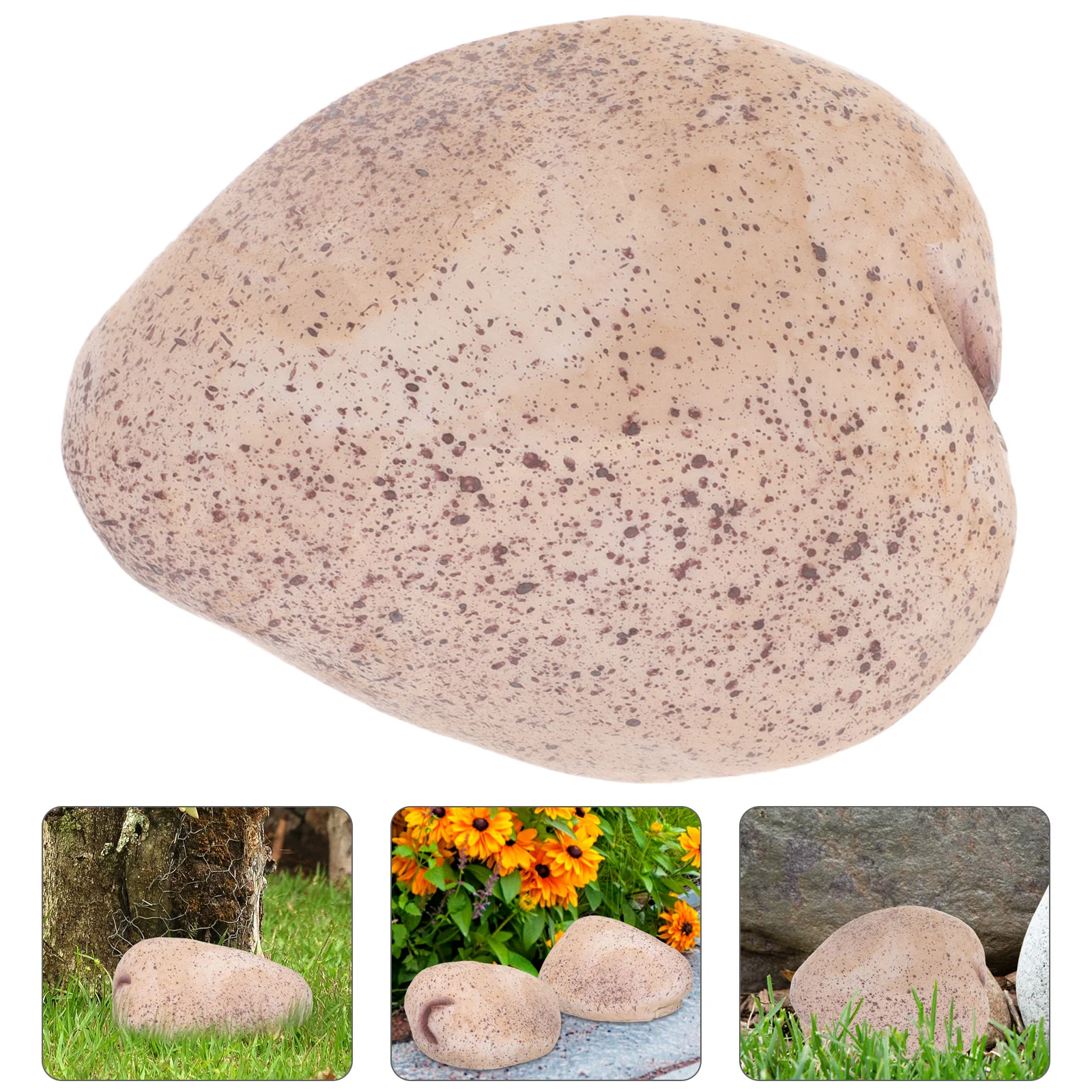 Key Fake Stone Holder Garden Storage Case Savers Outdoor Decorations Lock Hider Simulated Resin The Rock