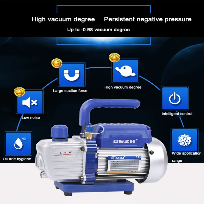 Vacuum Pump 1L/4L Vacuum pump mini pump air conditioning vacuum pump fluorine meter Vacuum Pump Fluorine Meter