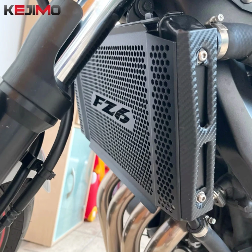 

2004 2005 2006 FZ6 N/S/S2 Fazer FZ 6 Motorcycle Radiator Protection Grille Guard Protector Cover for Yamaha FZ6 Fazer 2007- 2010