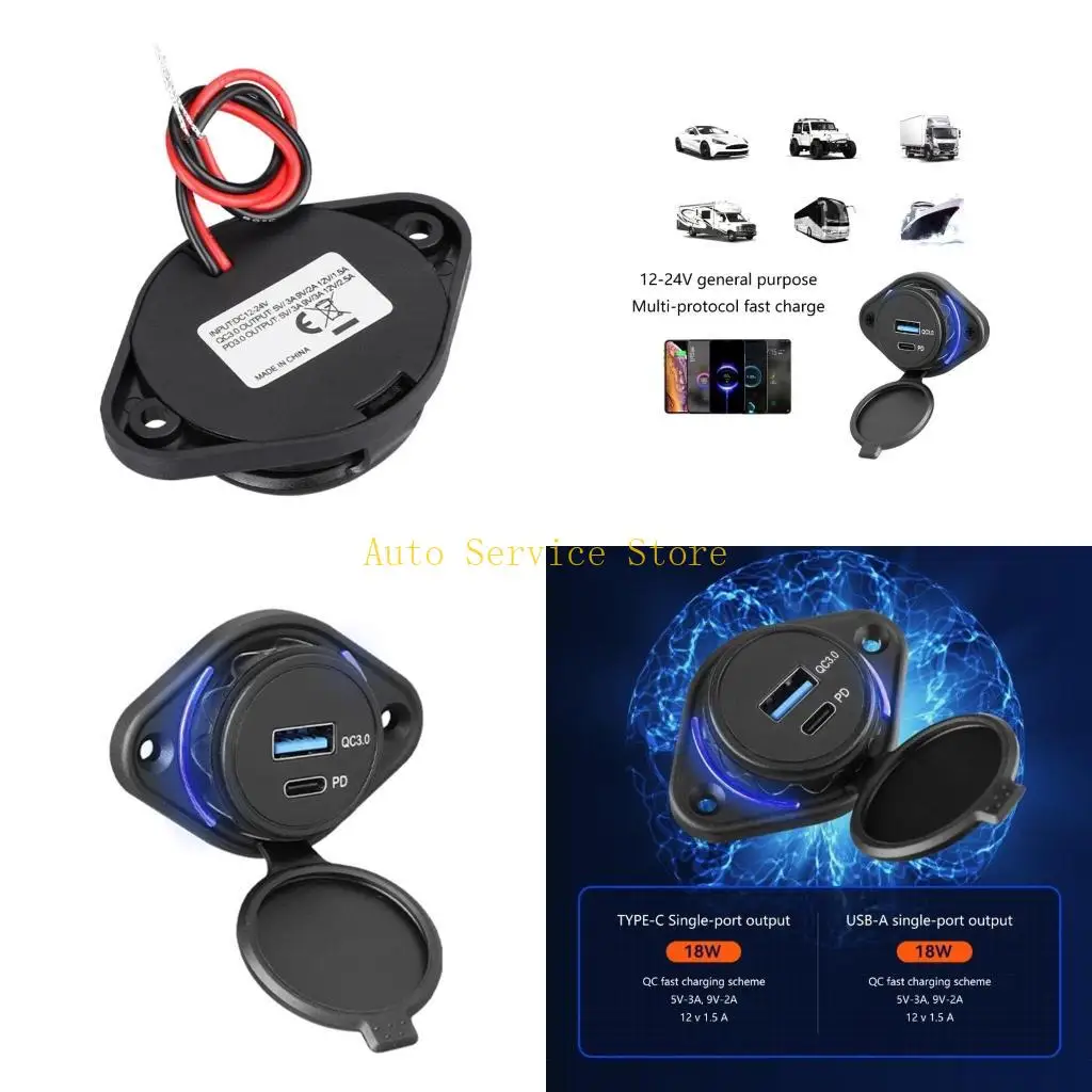 462A 12V 24V Usb Ou…