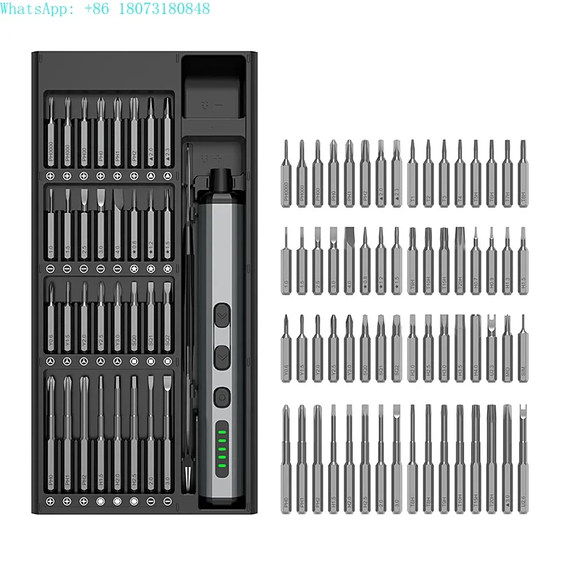 68-in-1 multi-type electric screwdriver bit set  for Professional Screwdriver Bits Set Electronics Repair Tool