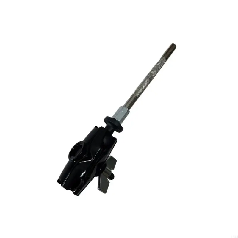 Drum Rack Phone Holder for Drum Set Fits Multiple Devices Installs Without Tools Offers 360 Degree Viewing Angles 4XBB