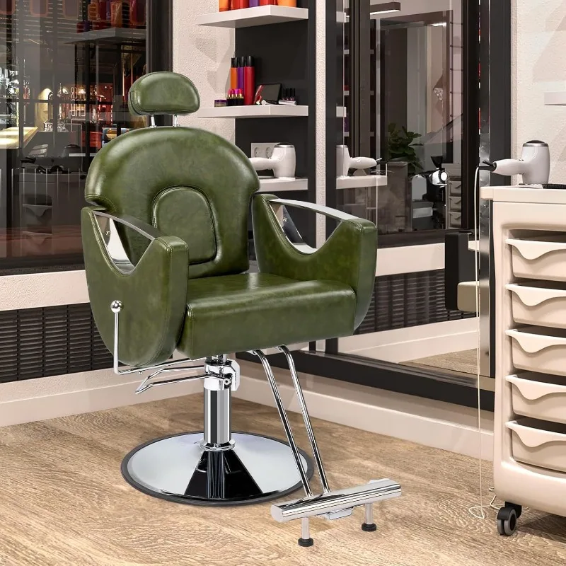 Barber chair Cross-border hair salon Hair salon Hair  Multi-color optional beauty salon factory direct sales