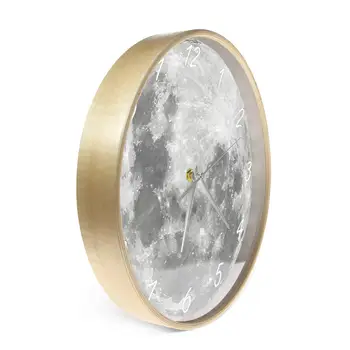6 best sales Đồng hồ treo tường hình mặt trăng - №3