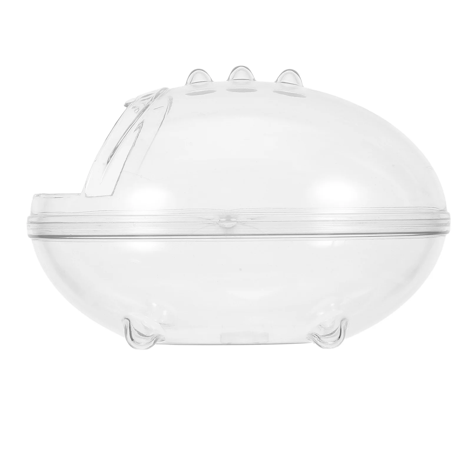 

Transparent Hamster Sand Bath Box Bathroom Bathtub Detachable Hamster Dust Bath Small Pet Cage Supplies Small Pet Toilet