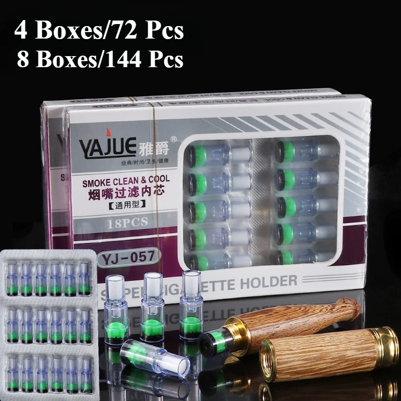 Classic cigarette mouthpiece filter with built-in universal filter core Microfilter Portable Smoking Holders Smoking Accessories