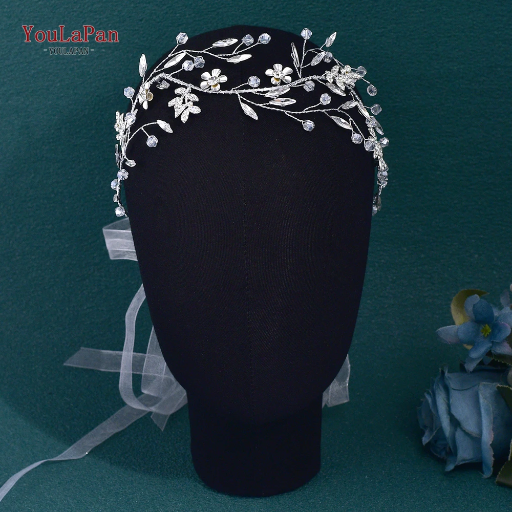 YouLaPan New Wedding Hair Accessories Crystal Rhinestone Hair Vines Bridal Hairband Hair Ornament Bride Headdress Headband HP760