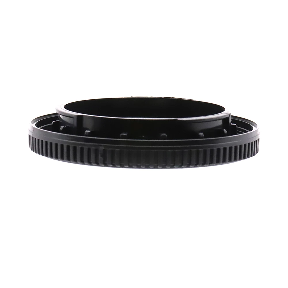 Plástico preto Lens Cap Cover Set, se ajusta Nikon F Mount, AI AIS Lens, corpo da câmera traseira, sem logotipo