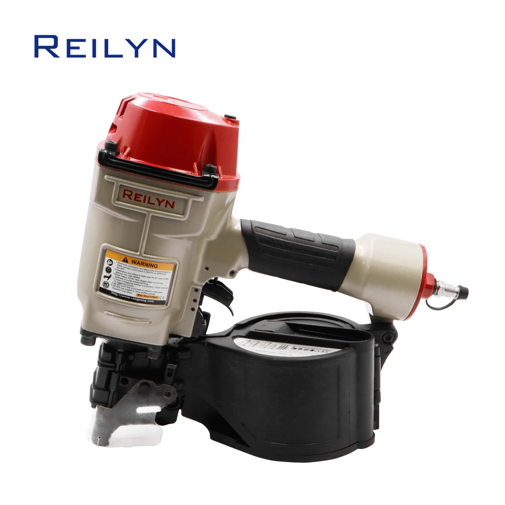 Imagem -03 - Pneumatic Air Nailer para Paletes de Madeira Bobina Nailer Sheathing Gun Móveis e Telhado 50 mm Mcn55 Mcn70 Mcn80 Novo