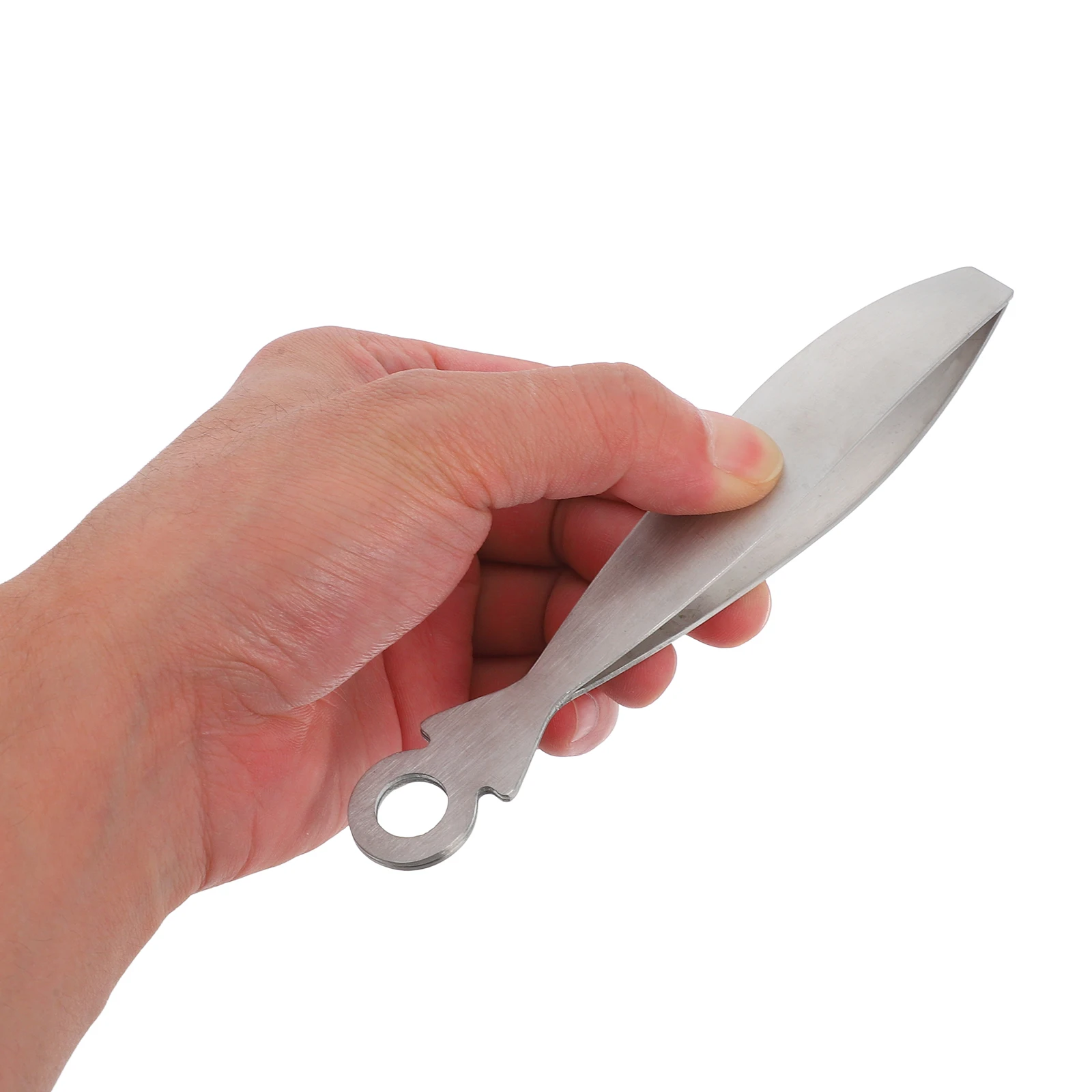 

1Pcs Fish Bone Tweezers Stainless Steel Flat Collet Chicken Hair Remover Pig Hair Plier Portable Kitchen Bone Pluck Tool