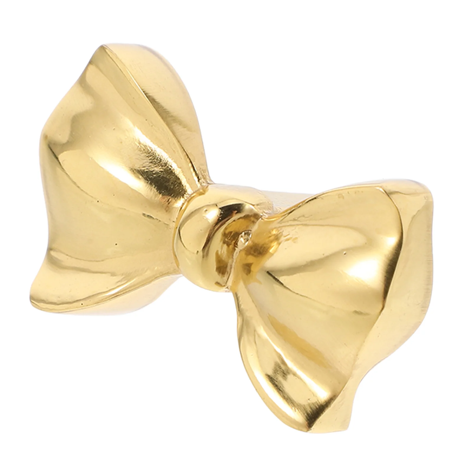 

Drawer Handle Holiday Knobs for Cabinets Dresser Bow Door Shaped Brass Dressing Table Pulls Handles