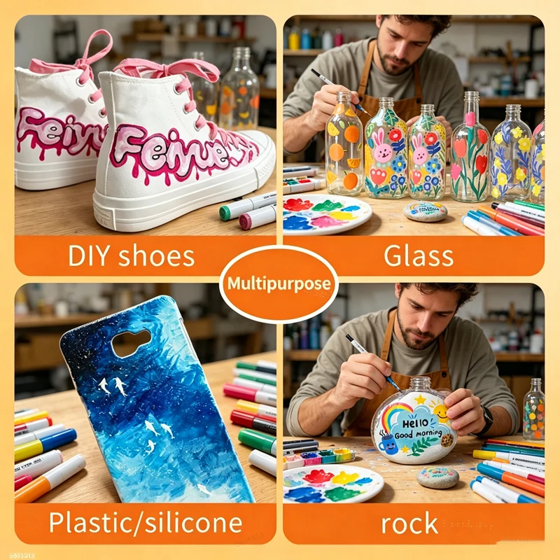 Marqueurs de peinture acryliqu - Art And Craft With Paint avis et prix