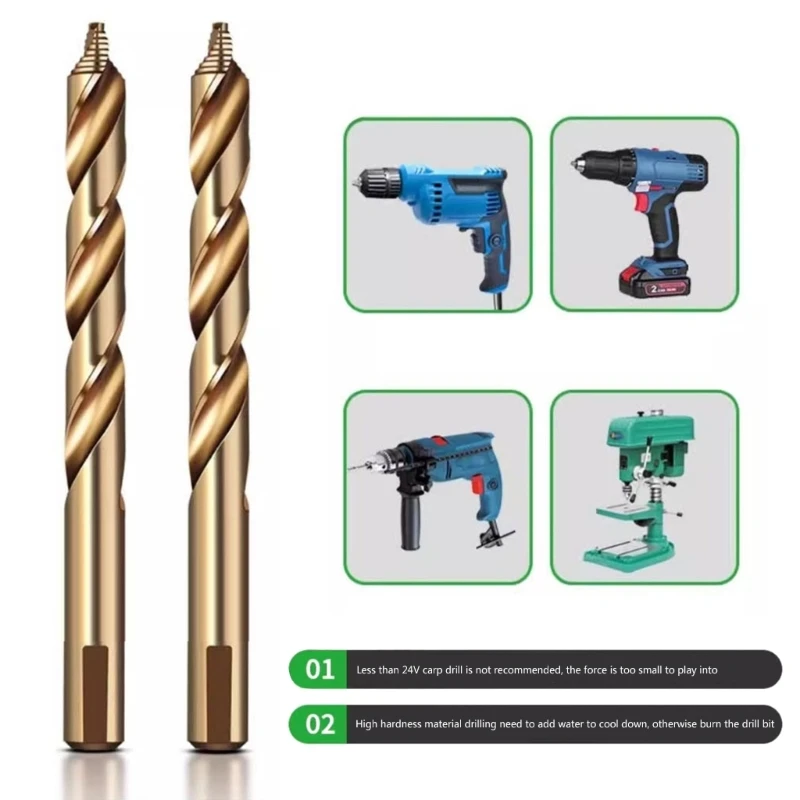 Wiertło kręte kobalt wiertło do metalu HSS narzędzie przemysłowe do stali nierdzewnej 3/3.2/3.5/4/4.5/4.8/5/5.5/6.5/7.5mm