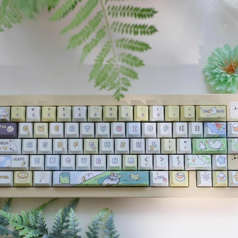 Аксессуары для механической клавиатуры, Набор колпачков для механических клавиш с функцией сублимации