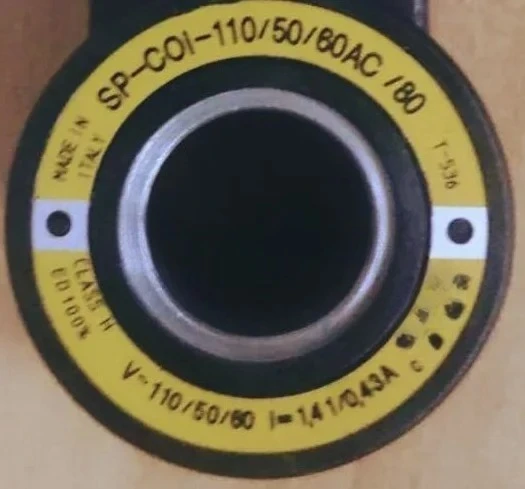 

Solenoid valve Coil SP-COU-24DC/80 SP-COI-230/50/60 SP-COI-110/50/60