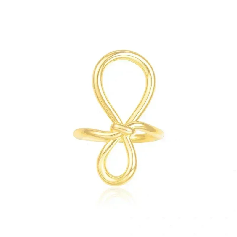 LI KI High Quality 925 Planet Ring Gold Plated Temperament Versatile Stylish Exquisite  Jewelry Gifts For Friends