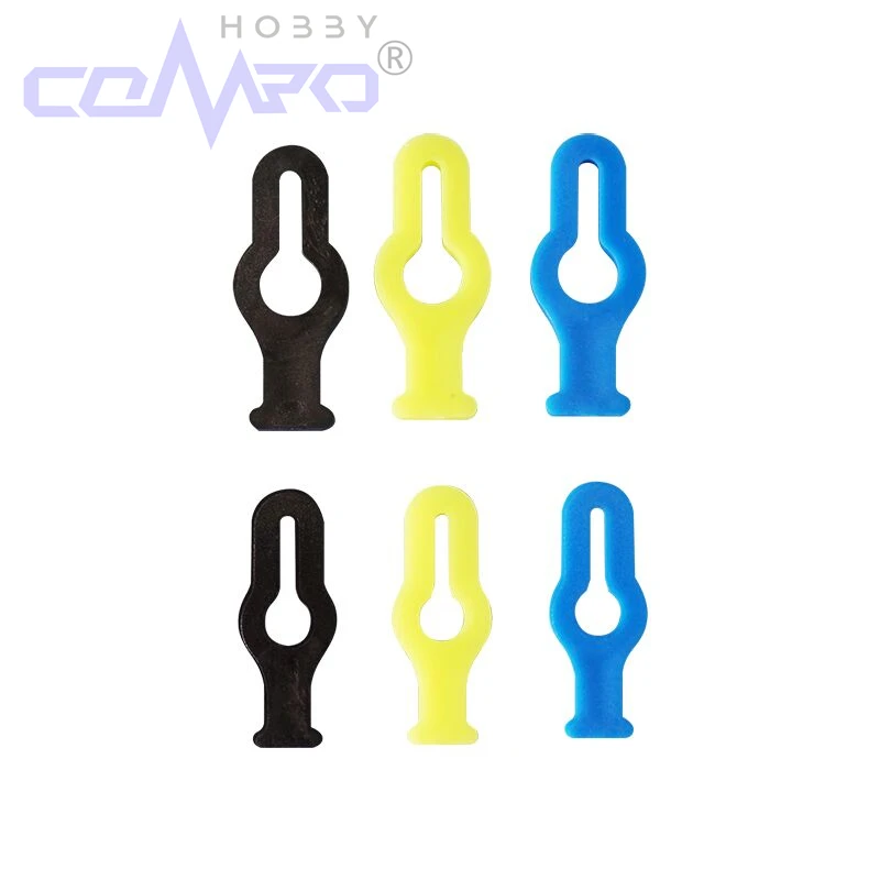 

10 PCS ​ Plastic Fuel Line Clamp Φ4 Φ6 MM Filler Pipe Lock Oil Stop Valve Oil Tank Parts For RC Model Planes