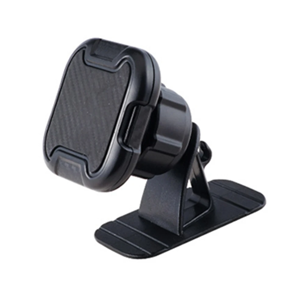 Magnetic Car Phone Holder Stand 360 Degree Rotating Bracket for Secure Grip Compatible with Most Vehicles One Handed Use